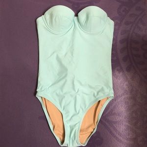 NWT Mint JCrew Bandeau One Piece